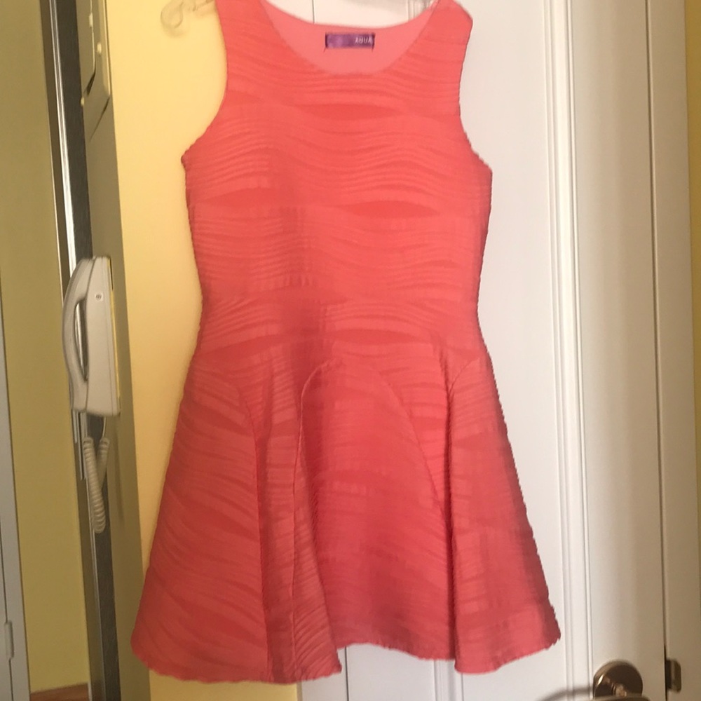 Girls aqua dress. Sz medium / 10